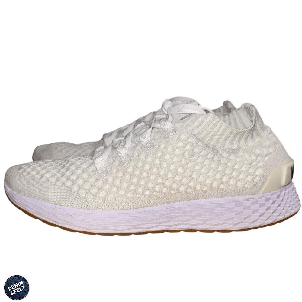 NOBULL Allday Knit Sneakers White Men’s Size 10.5 Training Gym Viral Shoes - Picture 7 of 16